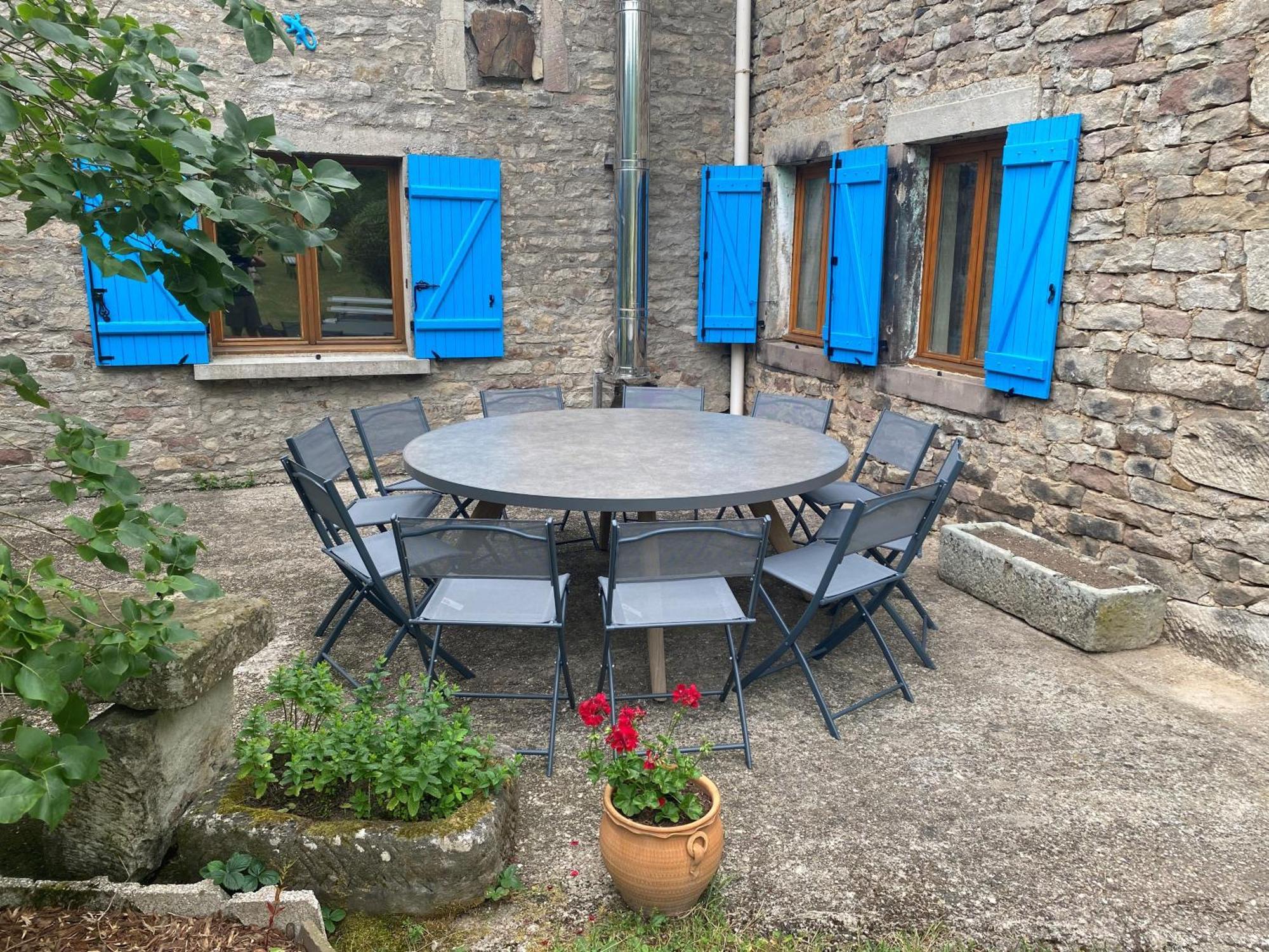 Les Volets Bleus Villa La Chapelle-aux-Bois Kültér fotó